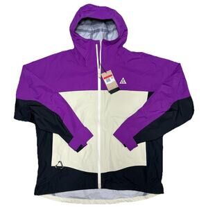 NIKE ACG "MORPHO" STORM-FIT ADV RAIN JACKET HJ2687-505 $275 Mens Size Large New
